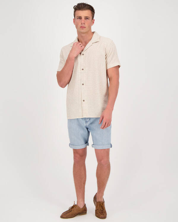 Rhythm Vacation Stripe Shirt for Mens