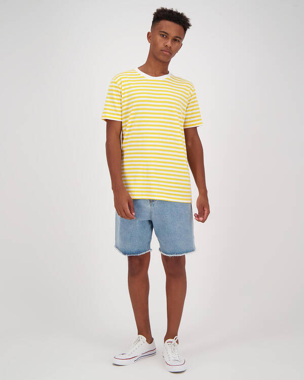 Rhythm Vintage Denim Walk Shorts for Mens