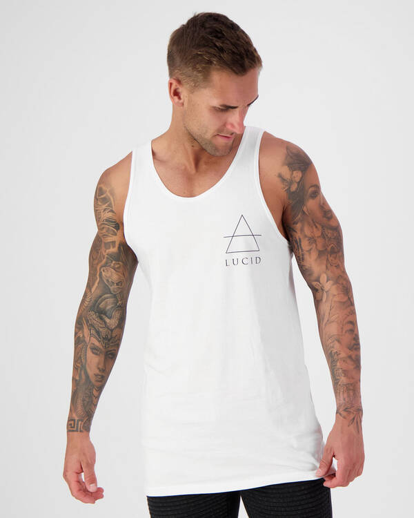 Lucid Geomet Singlet for Mens
