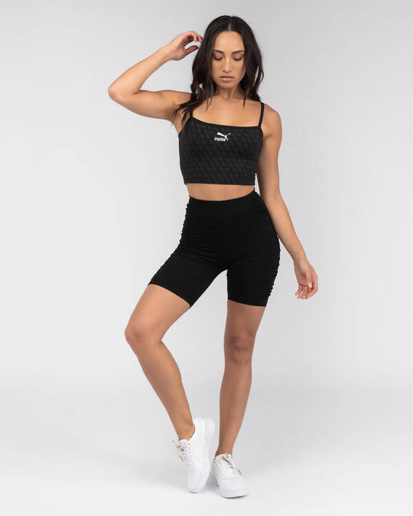 Puma Summer Luxe AOP Bralette for Womens