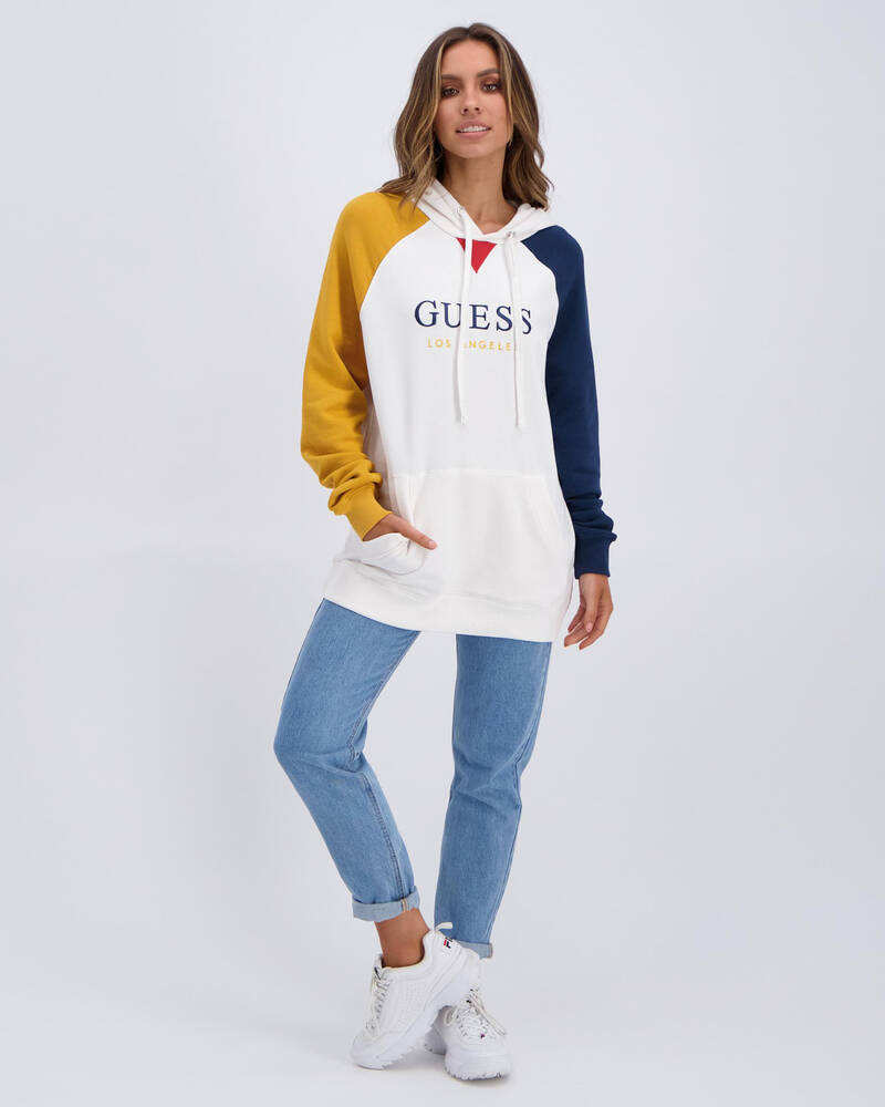 GUESS Go Colour Blocked Hoodie for Womens