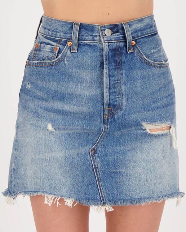 Levi's HR Deconstructed Skirt for Womens
