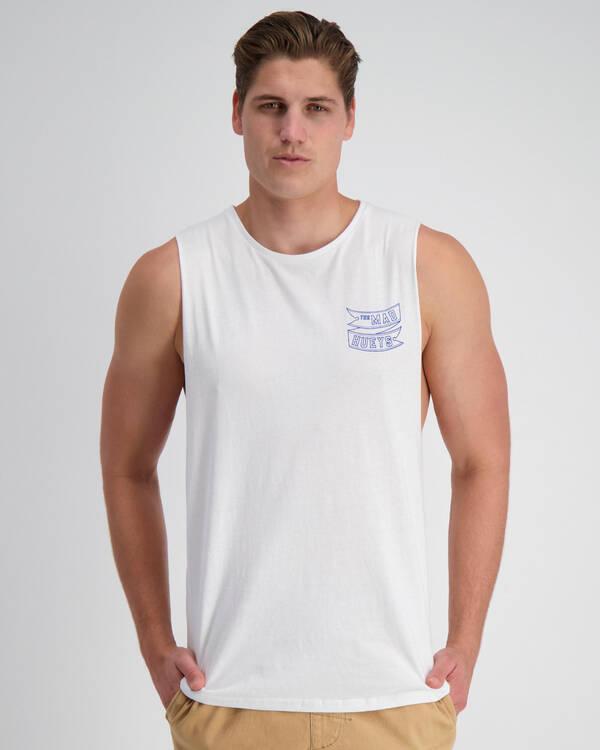 The Mad Hueys Eagle Anchor Muscle Tank for Mens