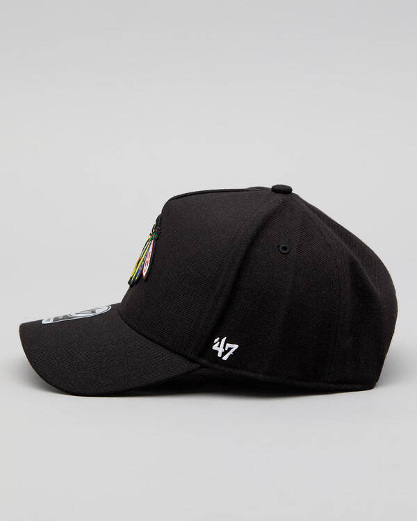 Forty Seven Chicago Blackhawks Replica MVP Snapback Cap for Mens