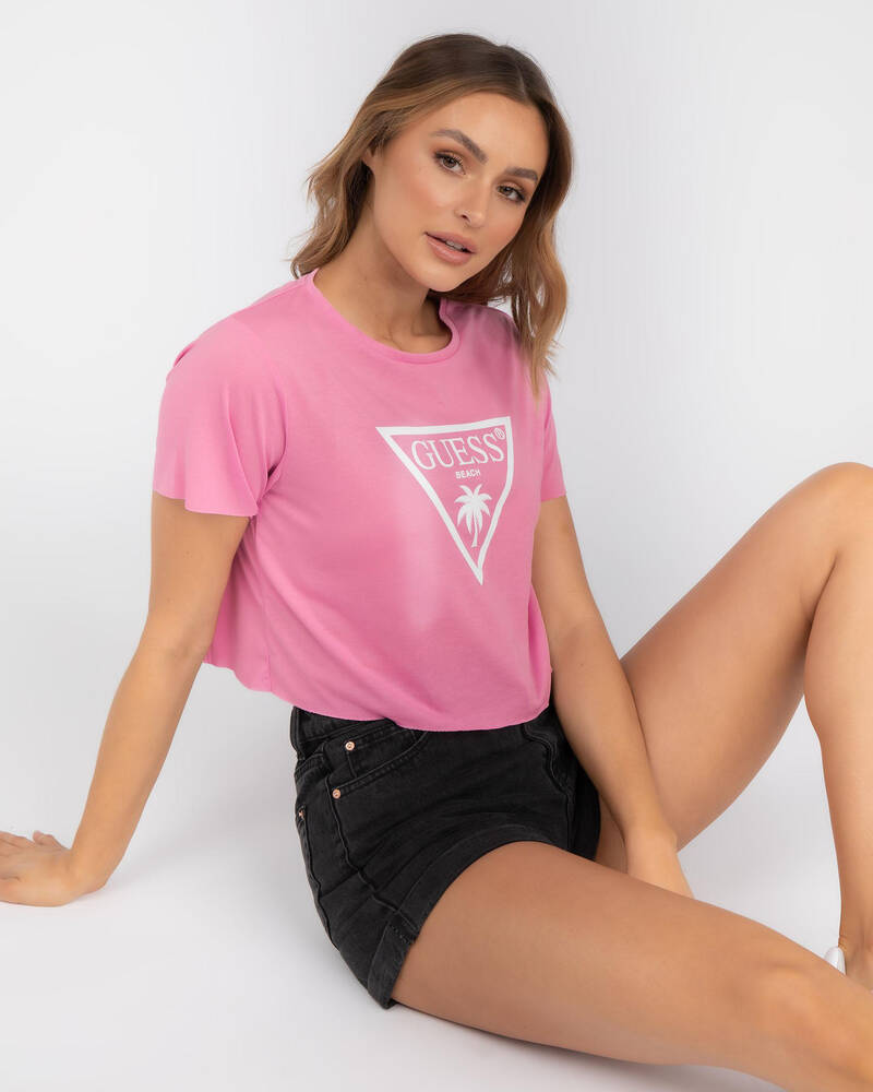 GUESS Jeans Beachwear T-Shirt for Womens