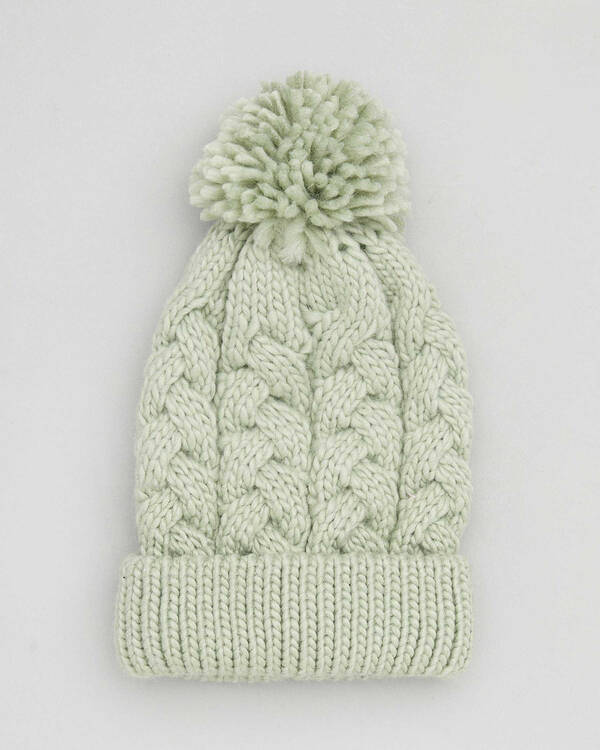 Used Pom Pom Beanie for Womens