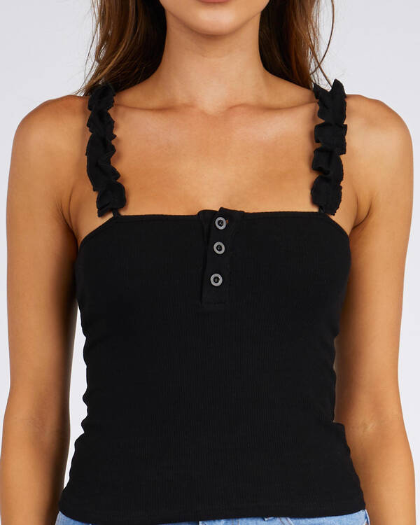 Mint Vanilla Flouncey Top for Womens