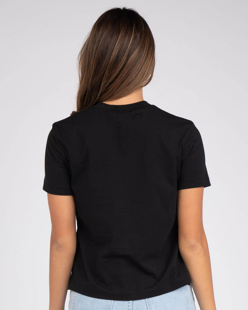 Calvin Klein Jeans CK Round Logo T-Shirt for Womens