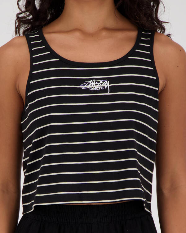 Stussy Nora Stripe Tank Top for Womens