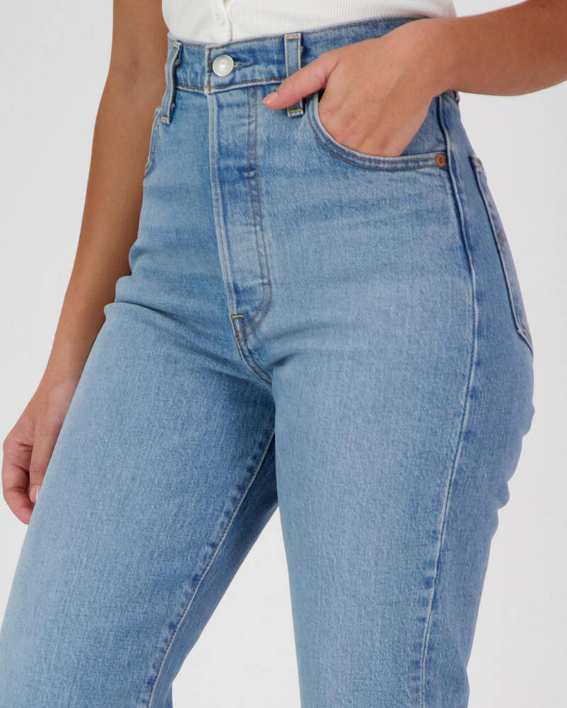Levi's Ribcage Crop Flare Jeans for Womens