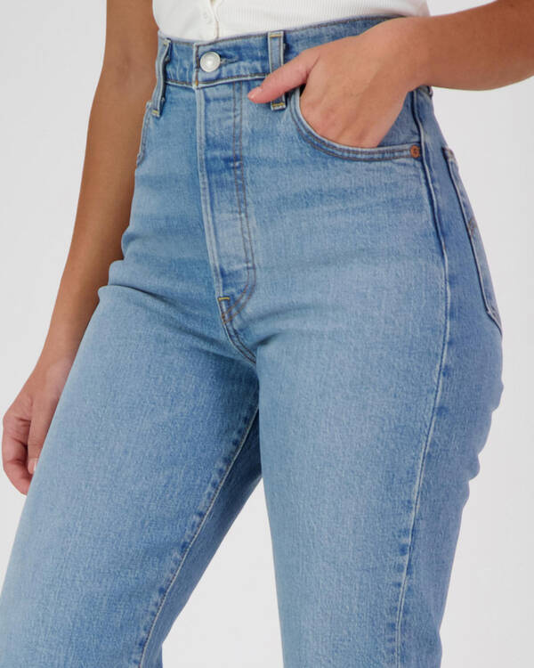 Levi's Ribcage Crop Flare Jeans for Womens