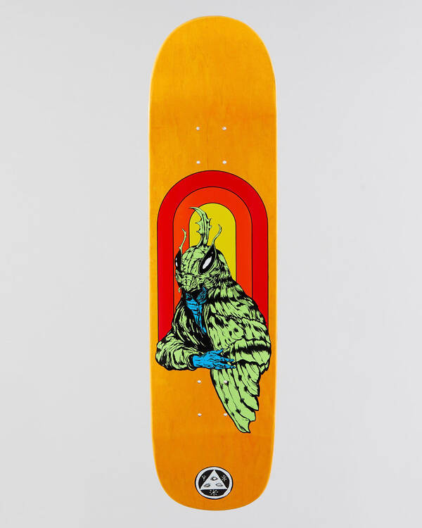 Welcome Skateboards Mothman On Bunyip 8.0" Skateboard Deck for Unisex