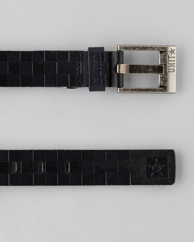 Unit Checkers Belt for Mens