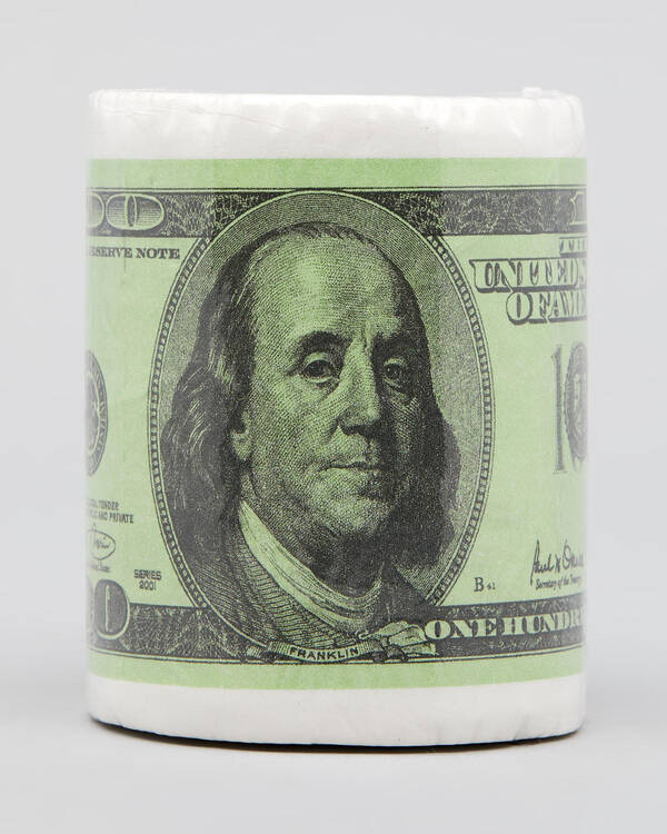 Get It Now $100 Bill Toilet Paper for Unisex