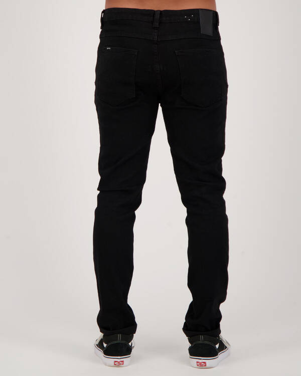 Black Palms The Tapered Slim Jeans for Mens