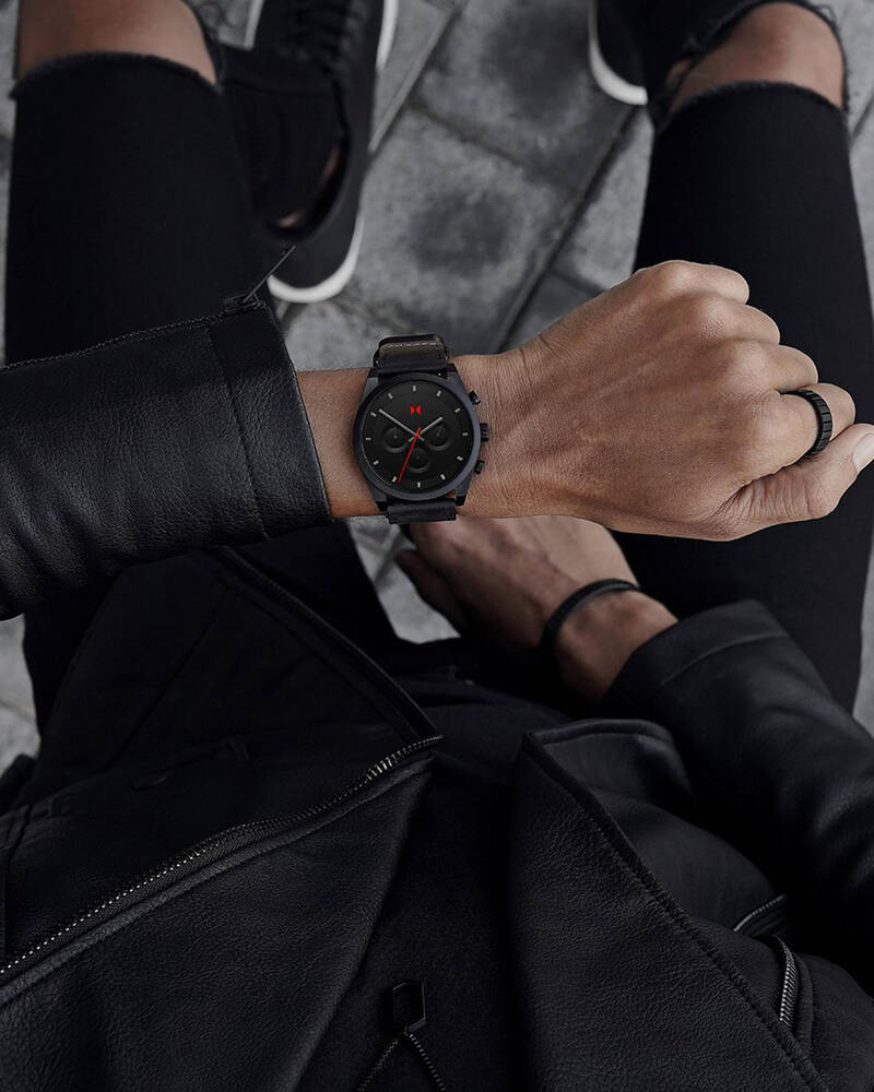 Mvmt Watches Element Leather Watch for Mens