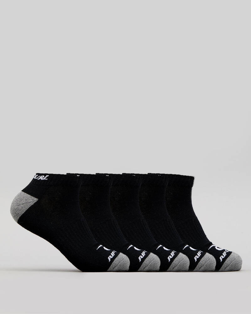 Rip Curl Ankle Socks 5 Pack for Mens