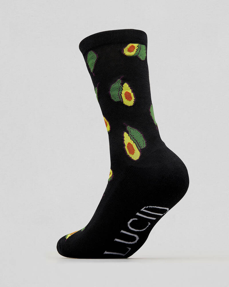 Lucid Avocado Socks for Mens