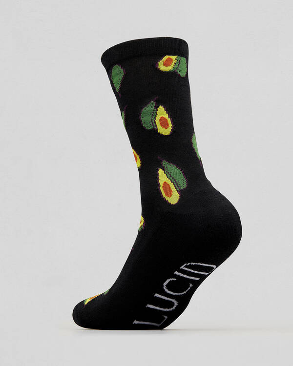Lucid Avocado Socks for Mens