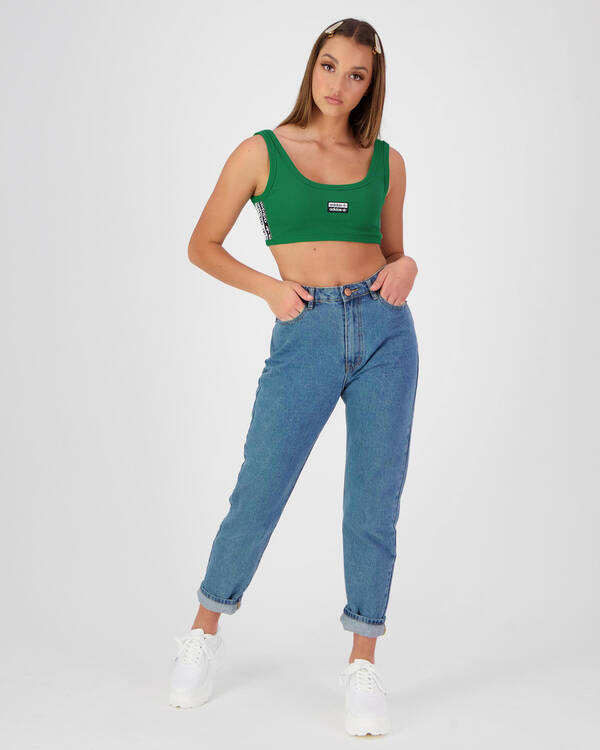 Adidas Tape Bralette for Womens