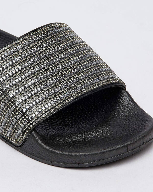 Ava And Ever Dazzle Slide Sandals for Womens