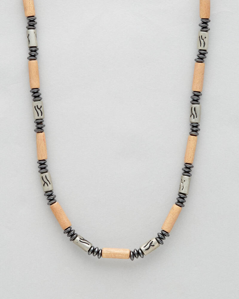 Classics 77 Wave Bead Necklace for Mens