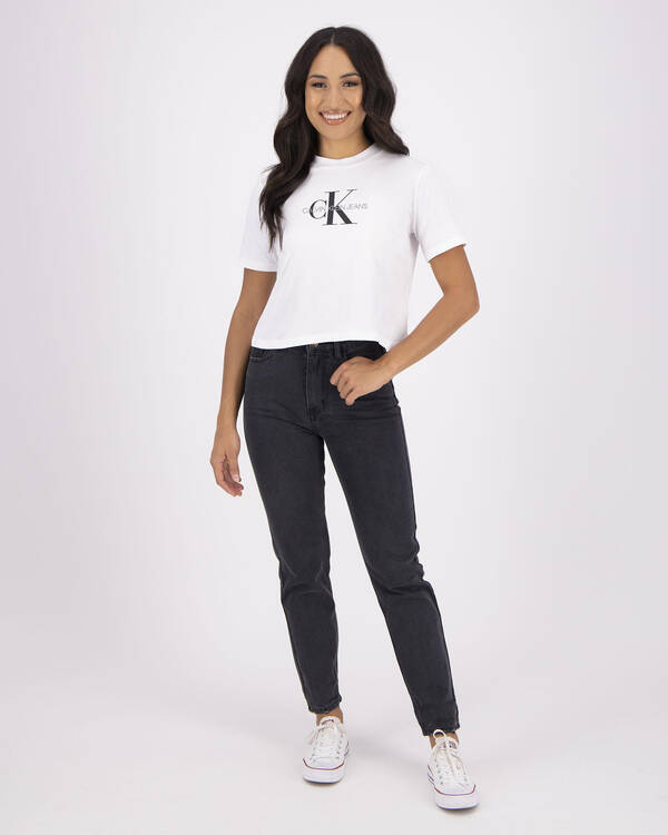 Calvin Klein Jeans Monogram Modern T-Shirt for Womens