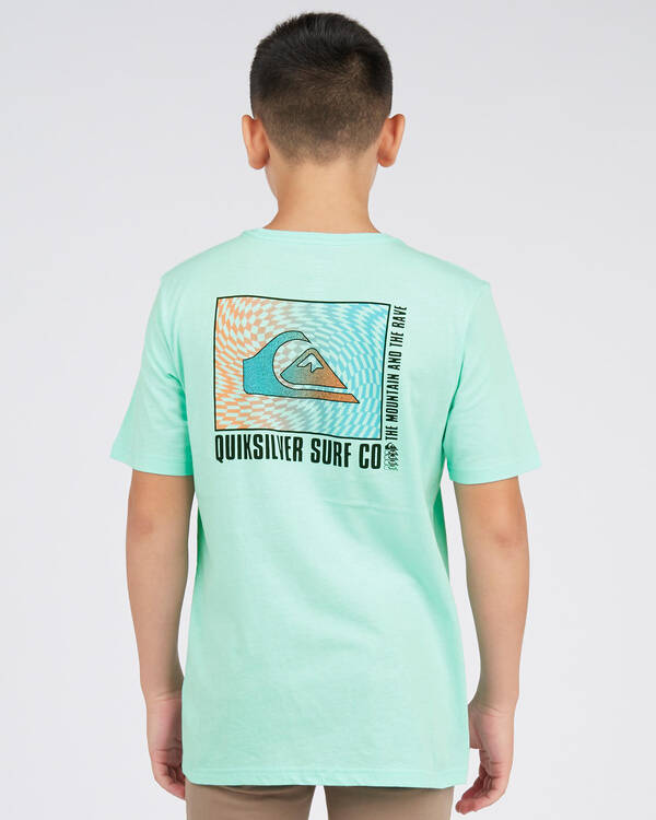Quiksilver Boys Mirror Plays T-Shirt for Mens