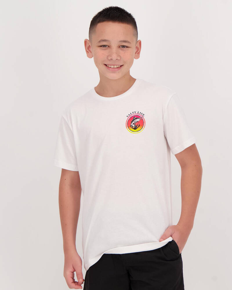 Salty Life Boys' Abstract T-Shirt for Mens