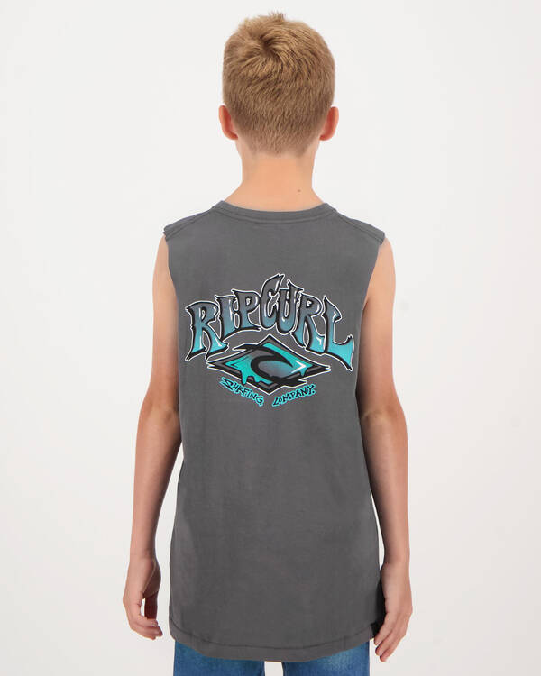 Rip Curl Boys Spike Diamond Muscle Tank for Mens