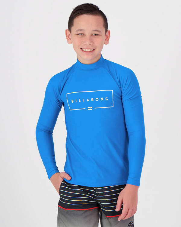 Billabong Union LS Rash Vest for Mens