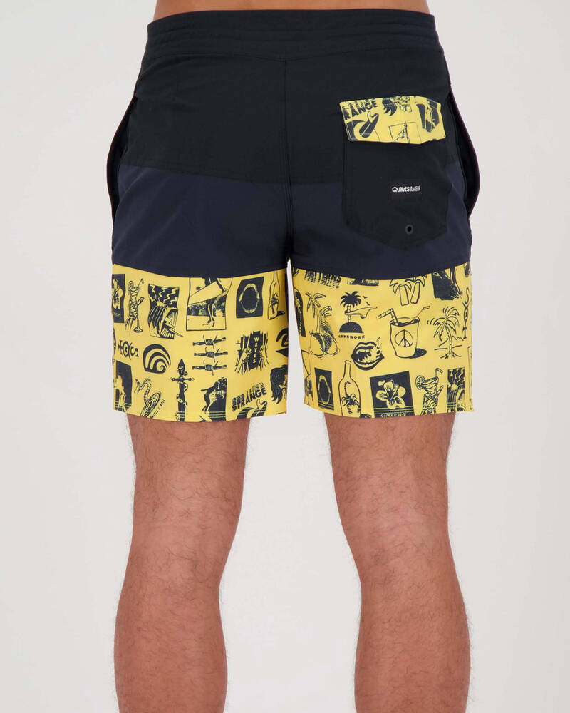 Quiksilver Strange Patterns Beach Shorts for Mens