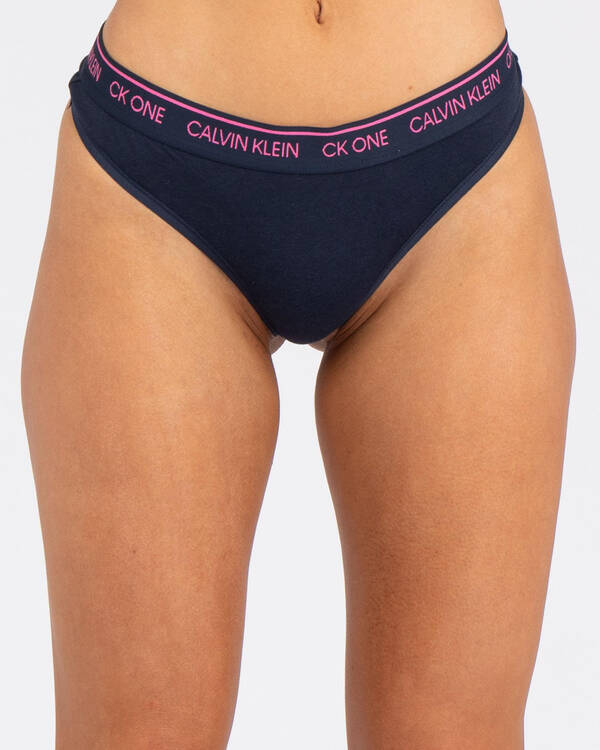 Calvin Klein CK One Thong for Womens