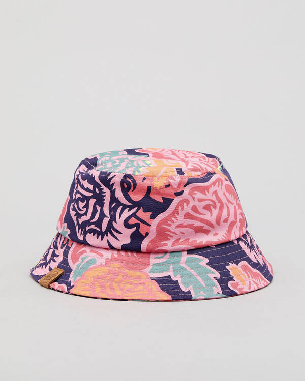 Santa Cruz Vintage Rose Bucket Hat for Womens