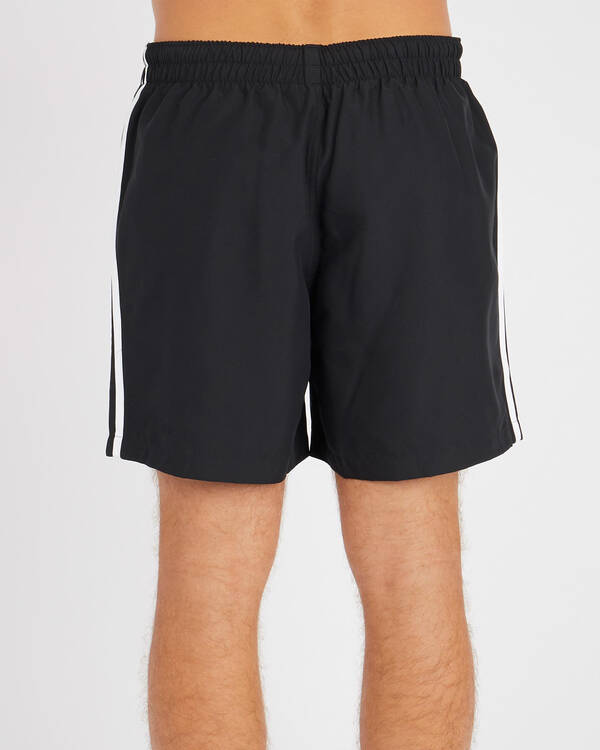 Adidas 3 Stripe Swim Shorts for Mens