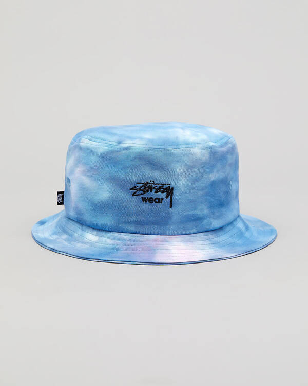 Stussy Wear Tie Dye Bucket Hat for Womens