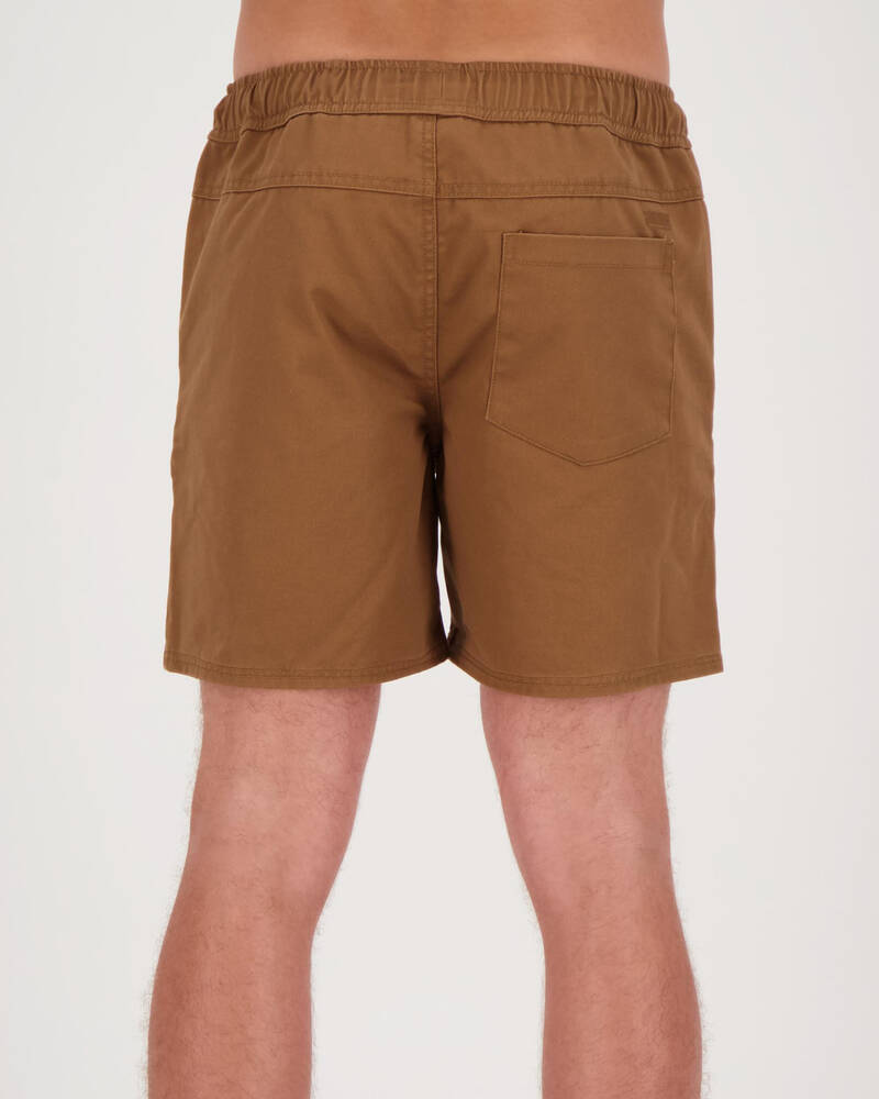Lucid Ochre Mully Shorts for Mens