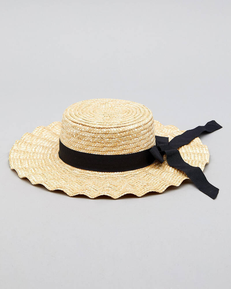Mooloola Kaia Boater Hat for Womens