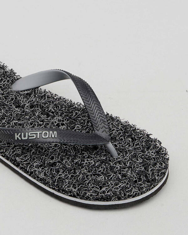 Kustom Noodle Wide Marle Thongs for Mens