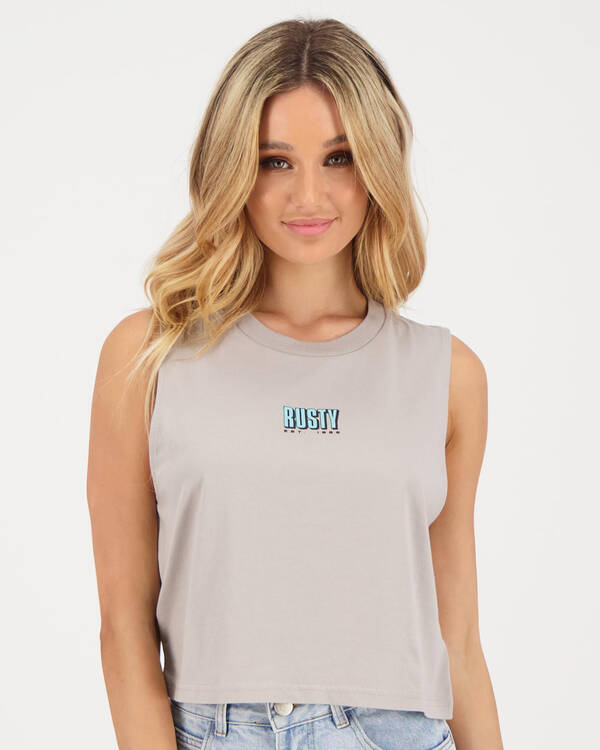 Rusty Ninety Del Sol Muscle Tank Top for Womens