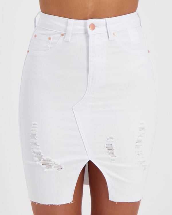 Used Split Midi Skirt for Womens