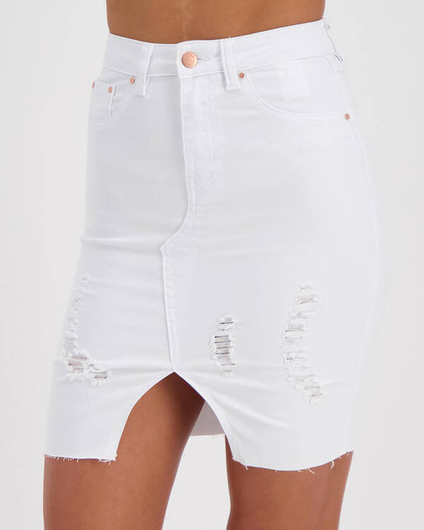 Used Split Midi Skirt for Womens