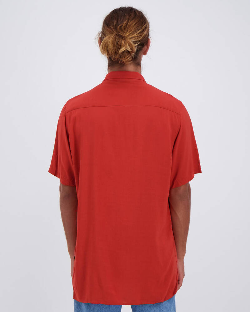 Barney Cools Holiday Camp-collar Shirt for Mens