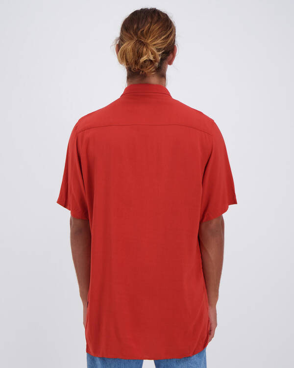 Barney Cools Holiday Camp-collar Shirt for Mens