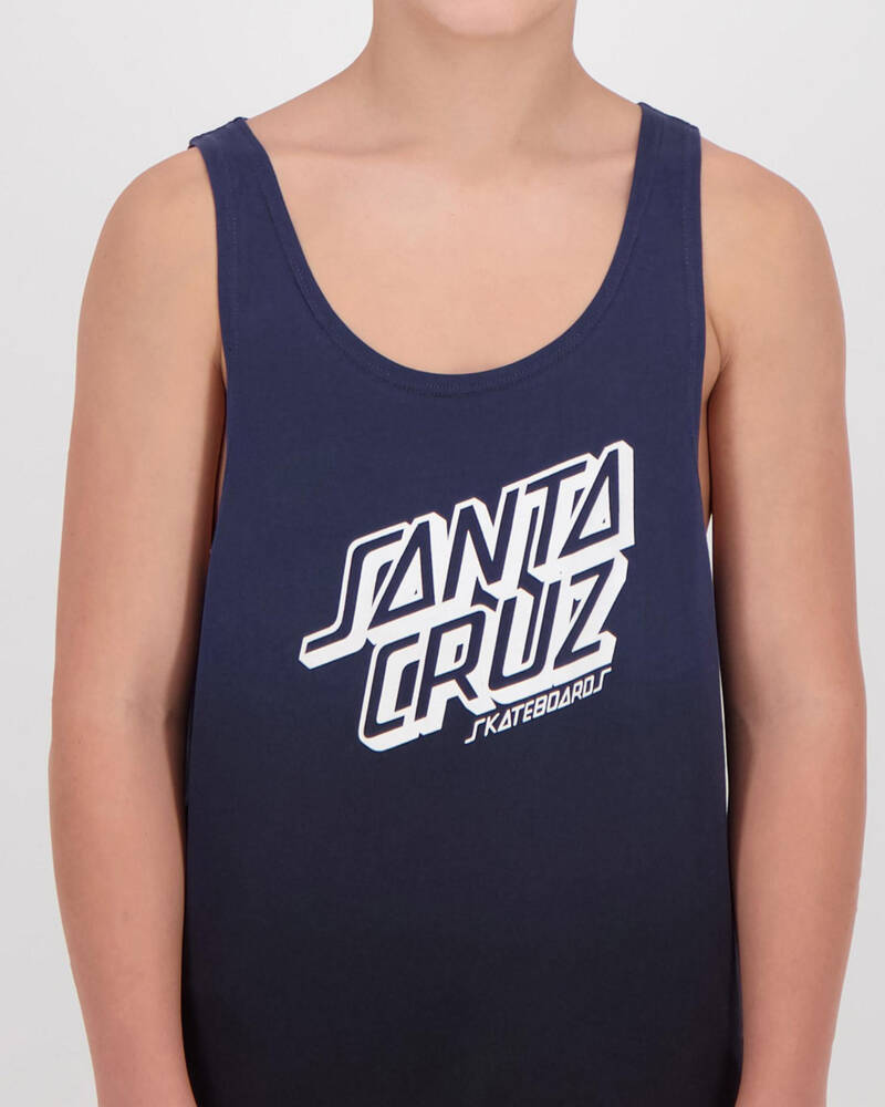 Santa Cruz Boys' Stack Muscle Tank for Mens