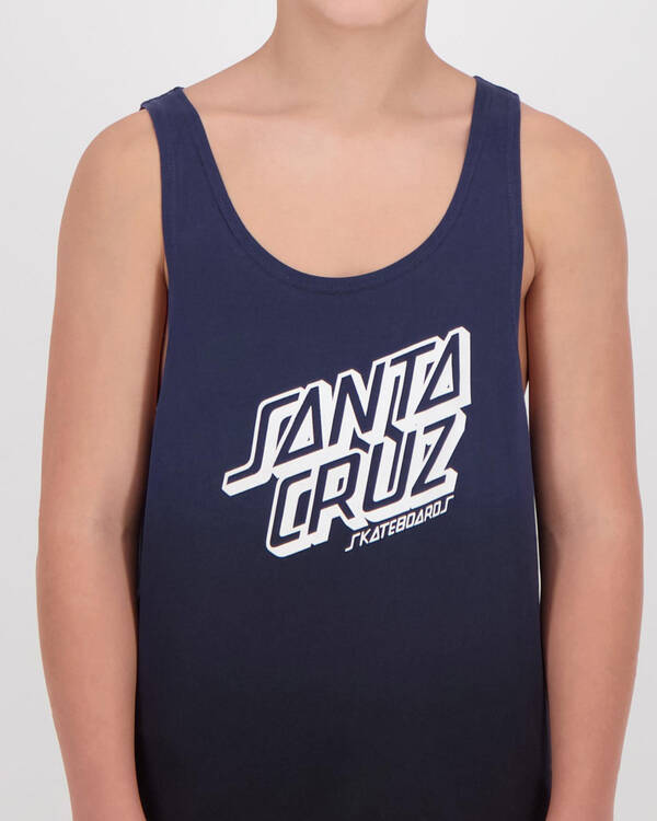 Santa Cruz Boys' Stack Muscle Tank for Mens