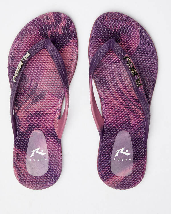 Rusty Girls' Splat Flippin' Thongs for Womens