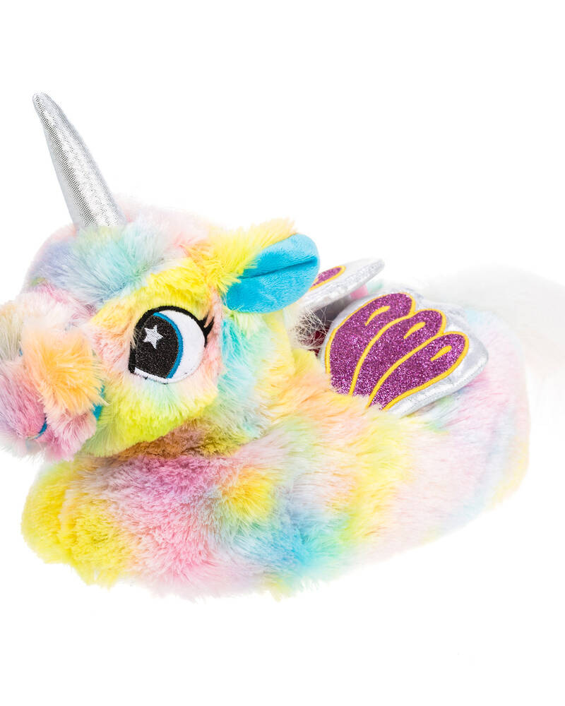 Get It Now Rainbow Unicorn Slipper for Mens