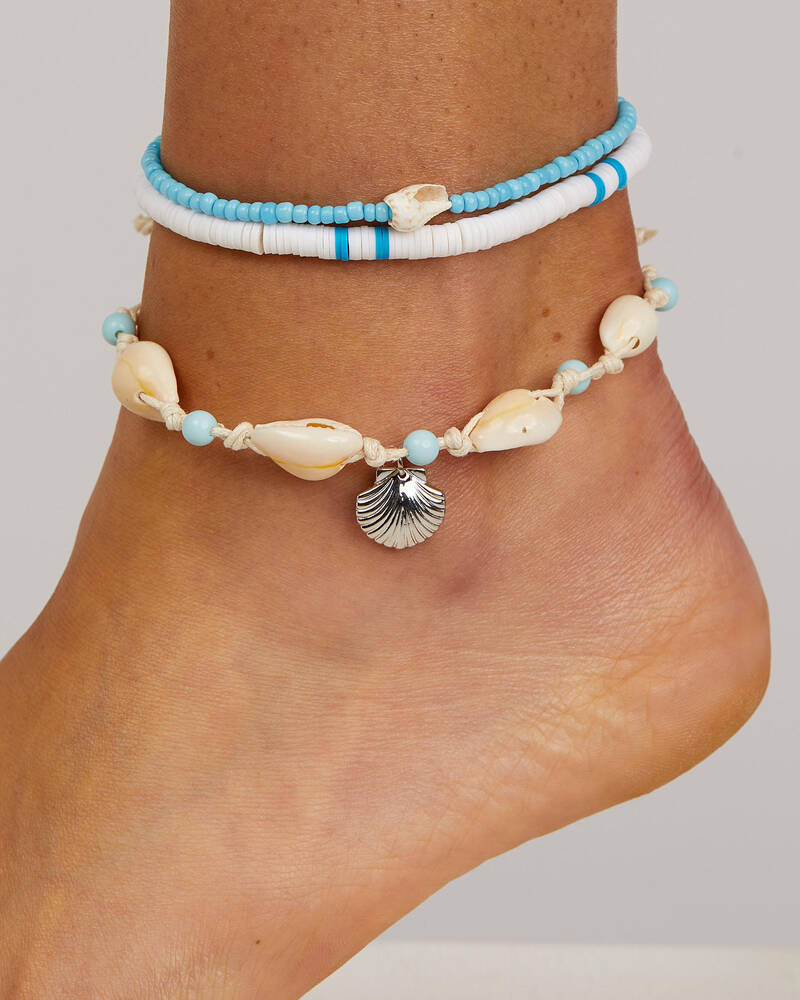 Karyn In LA Erie Anklet Pack for Womens