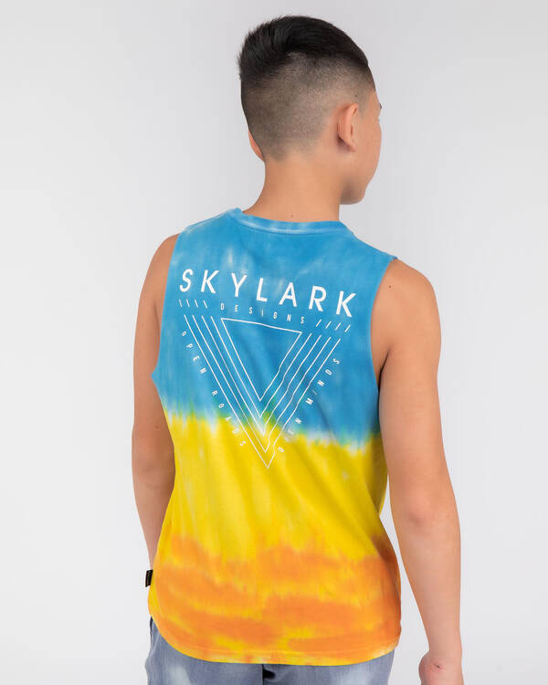 Skylark Boys' Quake Muscle Tank for Mens